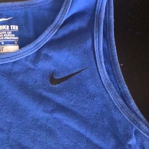 Blue Nike Tank Top